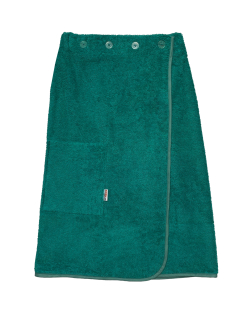 Dámský kilt do koupelny/sauny - petrolejový